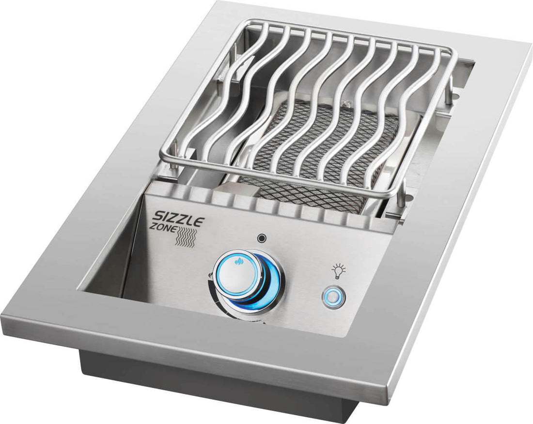 Napoleon - Built-In 700 Series 10" Natural Gas Stainless Steel Single Infrared Burner - BIB10IRNSS