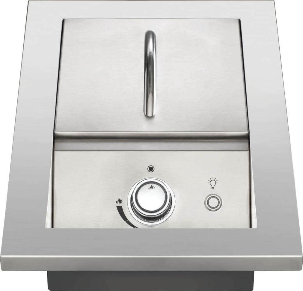 Napoleon - Built-In 700 Series 10" Natural Gas Stainless Steel Single Range Top Burner - BIB10RTNSS