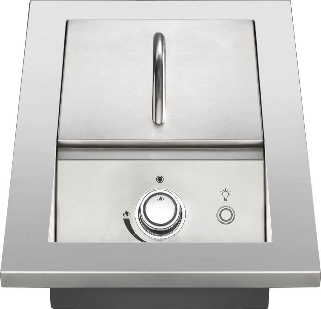 Napoleon - Built-In 700 Series 10" Propane Stainless Steel Single Range Top Burner - BIB10RTPSS