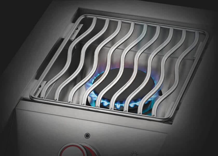 Napoleon - Built-In 700 Series 10" Natural Gas Stainless Steel Single Range Top Burner - BIB10RTNSS