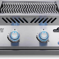 Napoleon - Built-In 700 Series 18" Natural Gas Stainless Steel Dual Infrared Burner - BIB18IRNSS
