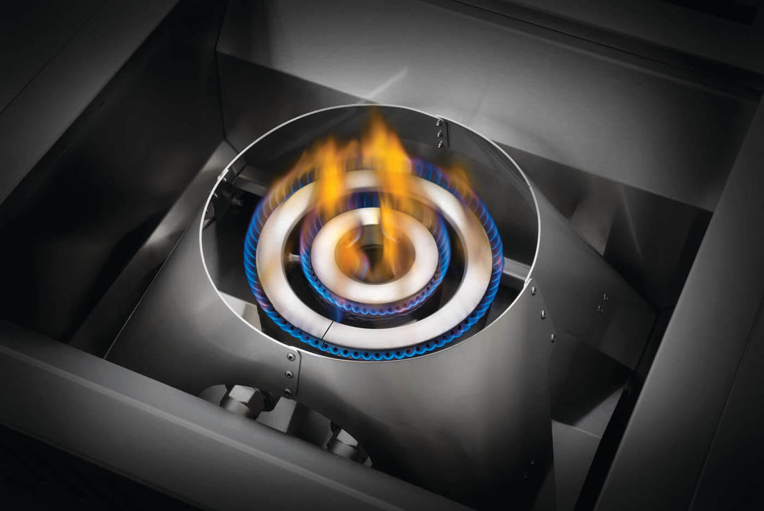 Napoleon - Built-In 700 Series 18" Natural Gas Stainless Steel Power Burner - BIB18PBNSS