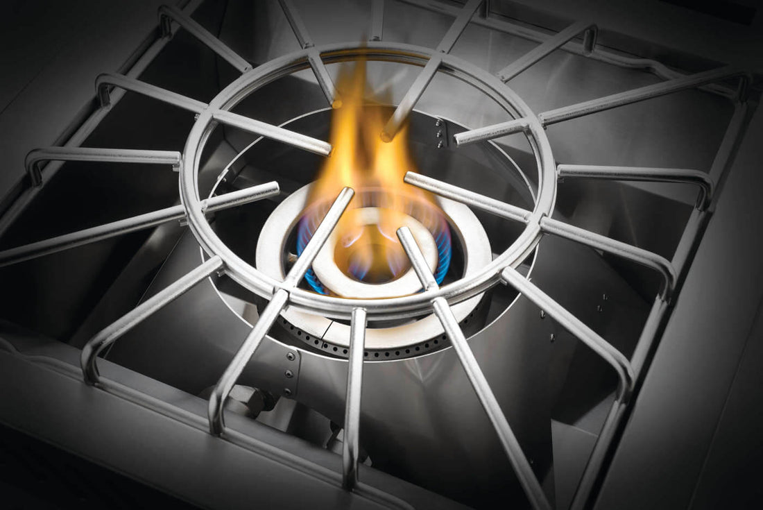 Napoleon - Built-In 700 Series 18" Natural Gas Stainless Steel Power Burner - BIB18PBNSS