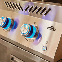Napoleon - Built-In 700 Series 18" Natural Gas Stainless Steel Power Burner - BIB18PBNSS