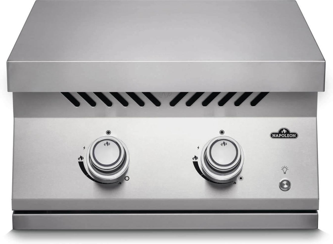 Napoleon - Built-In 700 Series 18" Natural Gas Stainless Steel Power Burner - BIB18PBNSS