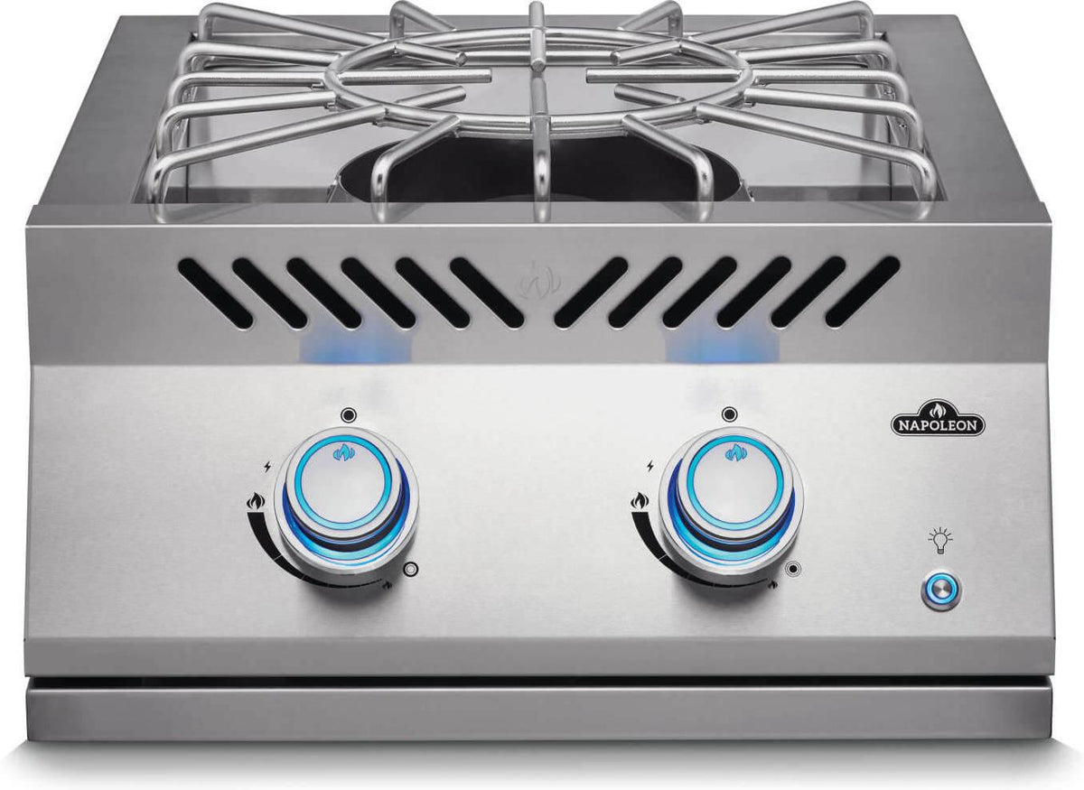 Napoleon - Built-In 700 Series 18" Propane Stainless Steel Power Burner - BIB18PBPSS