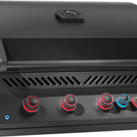 Napoleon - Built-In 700 Series 32" Natural Gas Matte Black Grill with Infrared Rear Burner - BIG32RBNMK-1