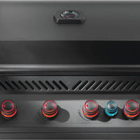 Napoleon - Built-In 700 Series 32" Natural Gas Matte Black Grill with Infrared Rear Burner - BIG32RBNMK-1