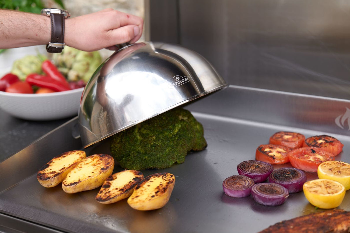 Napoleon - Built-In 700 Series 32" Propane Stainless Steel Griddle - BIG32FTPSS