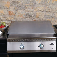 Napoleon - Built-In 700 Series 32" Natural Gas Stainless Steel Griddle - BIG32FTNSS