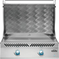 Napoleon - Built-In 700 Series 32" Natural Gas Stainless Steel Griddle - BIG32FTNSS