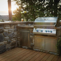 Napoleon - Built-In 700 Series 32" Natural Gas Stainless Steel Grill with Infrared Rear Burner - BIG32RBNSS-1