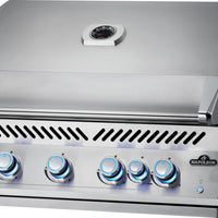 Napoleon - Built-In 700 Series 32" Natural Gas Stainless Steel Grill with Infrared Rear Burner - BIG32RBNSS-1