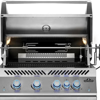 Napoleon - Built-In 700 Series 32" Natural Gas Stainless Steel Grill with Infrared Rear Burner - BIG32RBNSS-1