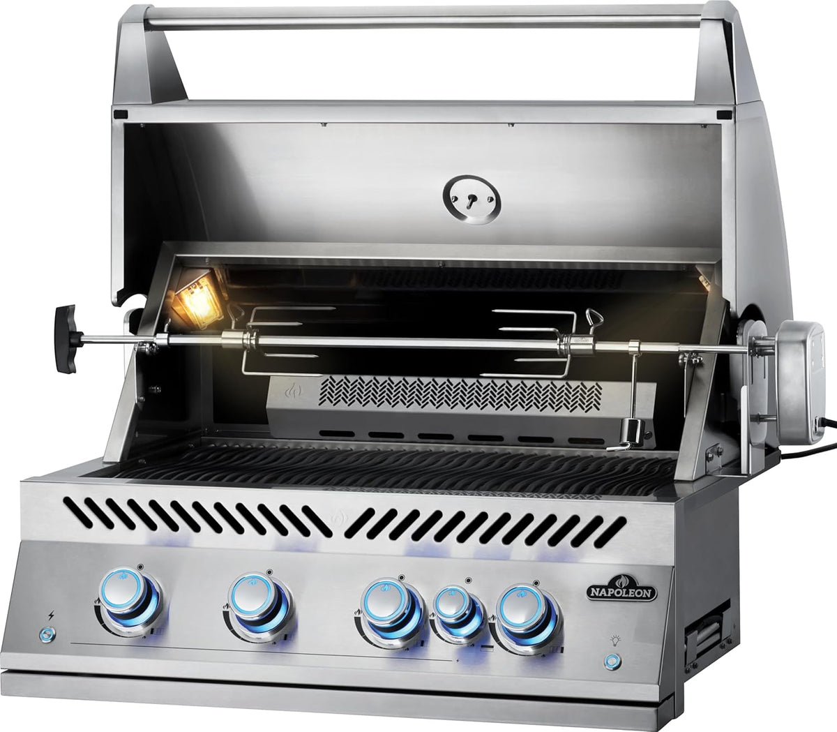 Napoleon - Built-In 700 Series 32" Propane Stainless Steel Grill with Infrared Rear Burner - BIG32RBPSS-1