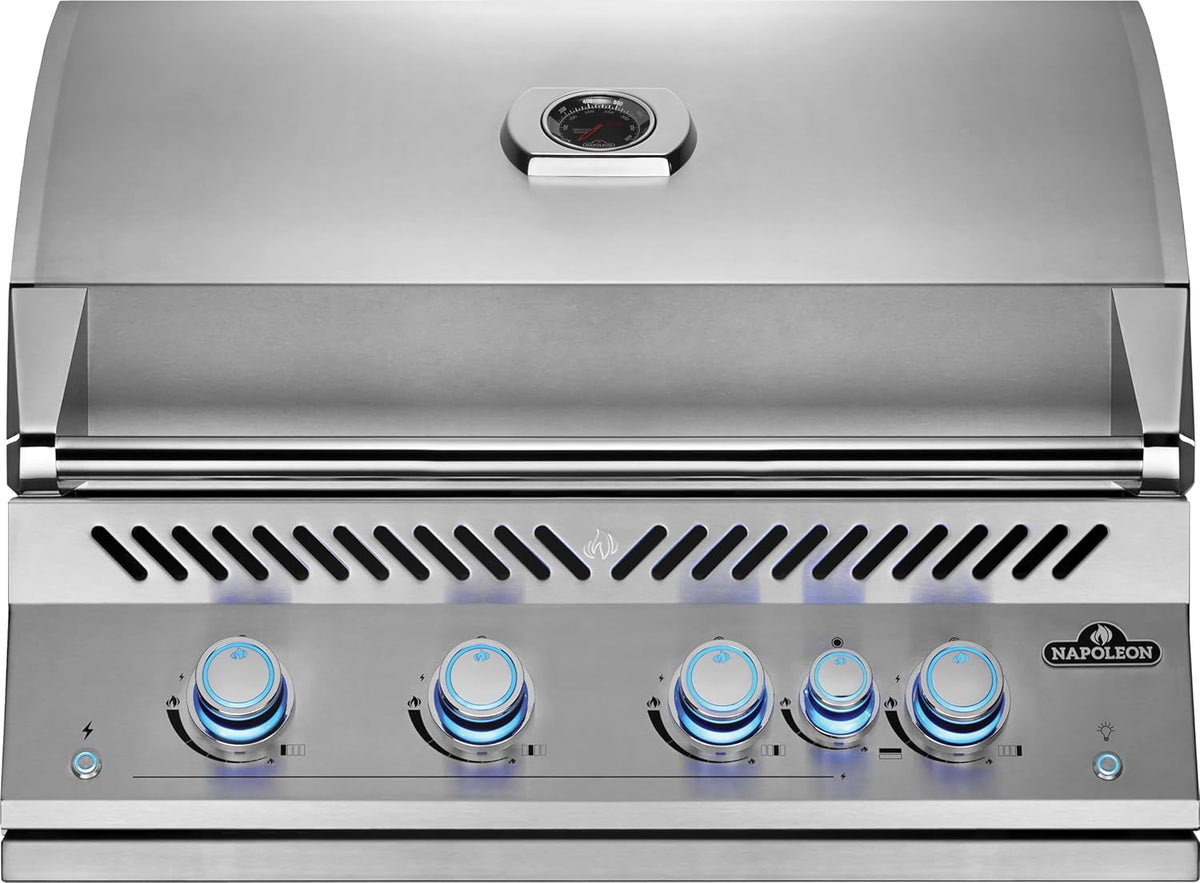 Napoleon - Built-In 700 Series 32" Propane Stainless Steel Grill with Infrared Rear Burner - BIG32RBPSS-1