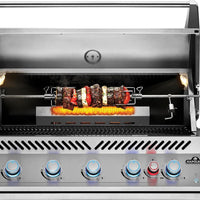 Napoleon - Built-In 700 Series 38" Natural Gas Stainless Steel Grill with Infrared Rear Burner - BIG38RBNSS-1