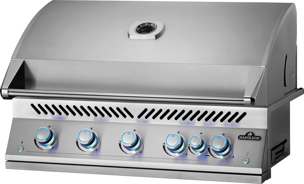 Napoleon - Built-In 700 Series 38" Propane Stainless Steel Grill with Infrared Rear Burner - BIG38RBPSS-1