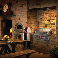 Napoleon - Built-In 700 Series 38" Natural Gas Stainless Steel Grill with Infrared Rear Burner - BIG38RBNSS-1