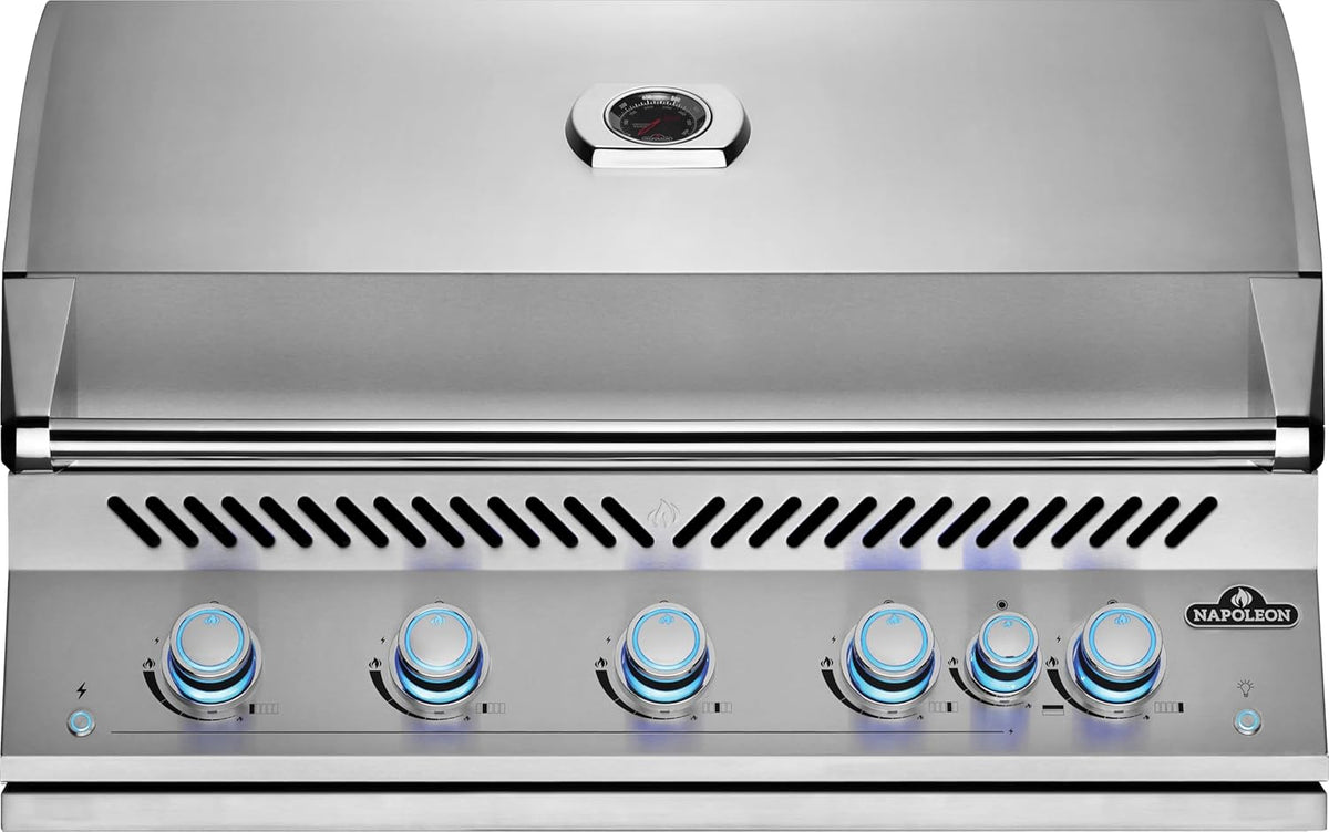 Napoleon - Built-In 700 Series 38" Propane Stainless Steel Grill with Infrared Rear Burner - BIG38RBPSS-1