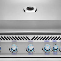 Napoleon - Built-In 700 Series 38" Natural Gas Stainless Steel Grill with Infrared Rear Burner - BIG38RBNSS-1