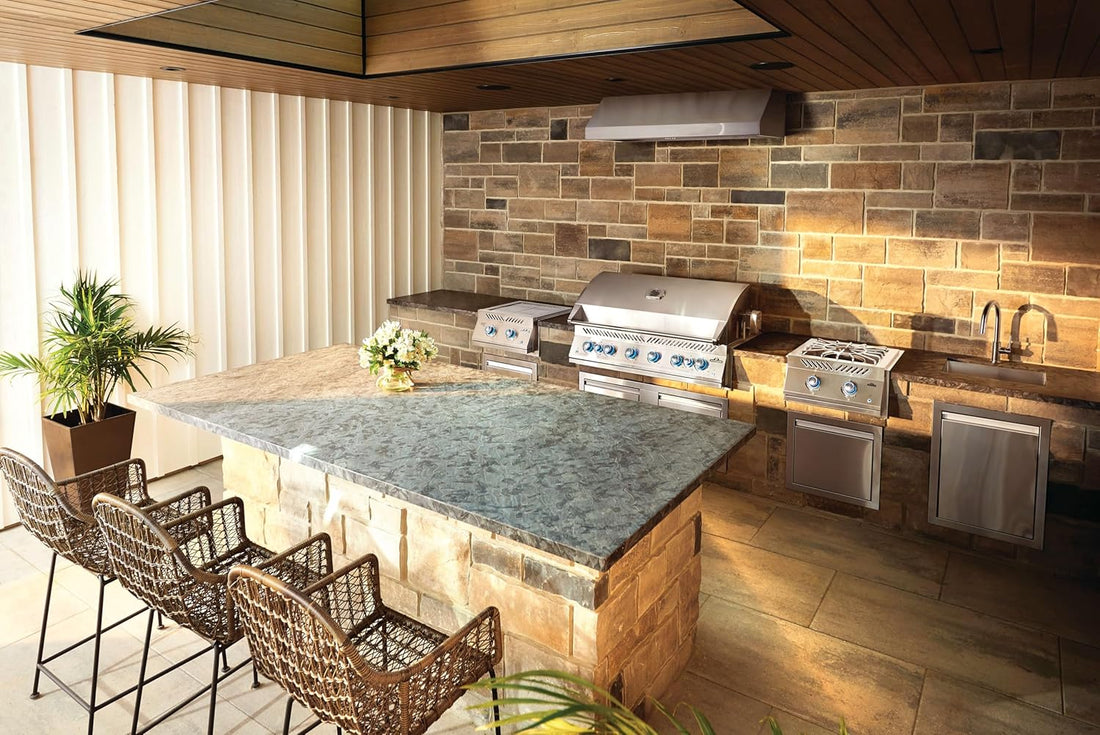 Napoleon - Built-In 700 Series 44" Natural Gas Stainless Steel Grill with Dual Infrared Rear Burners - BIG44RBNSS-1