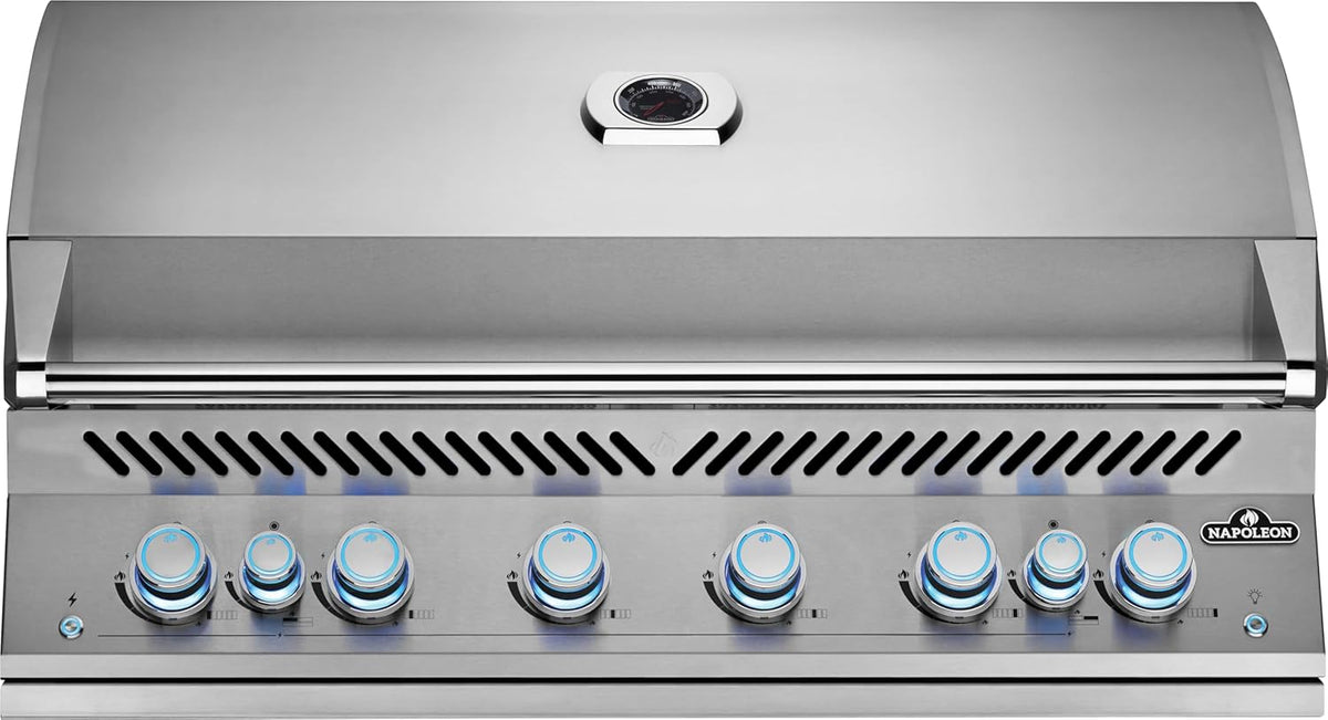 Napoleon - Built-In 700 Series 44" Propane Stainless Steel Grill with Dual Infrared Rear Burners - BIG44RBPSS-1