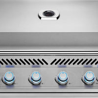 Napoleon - Built-In 700 Series 44" Natural Gas Stainless Steel Grill with Dual Infrared Rear Burners - BIG44RBNSS-1