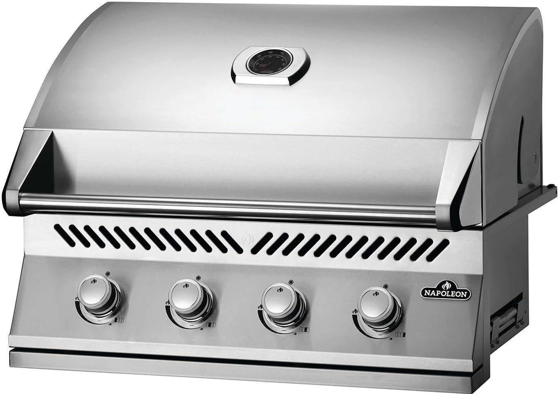 Napoleon - Built-in 500 Series 32" Natural Gas Stainless Steel Grill Head - BI32NSS