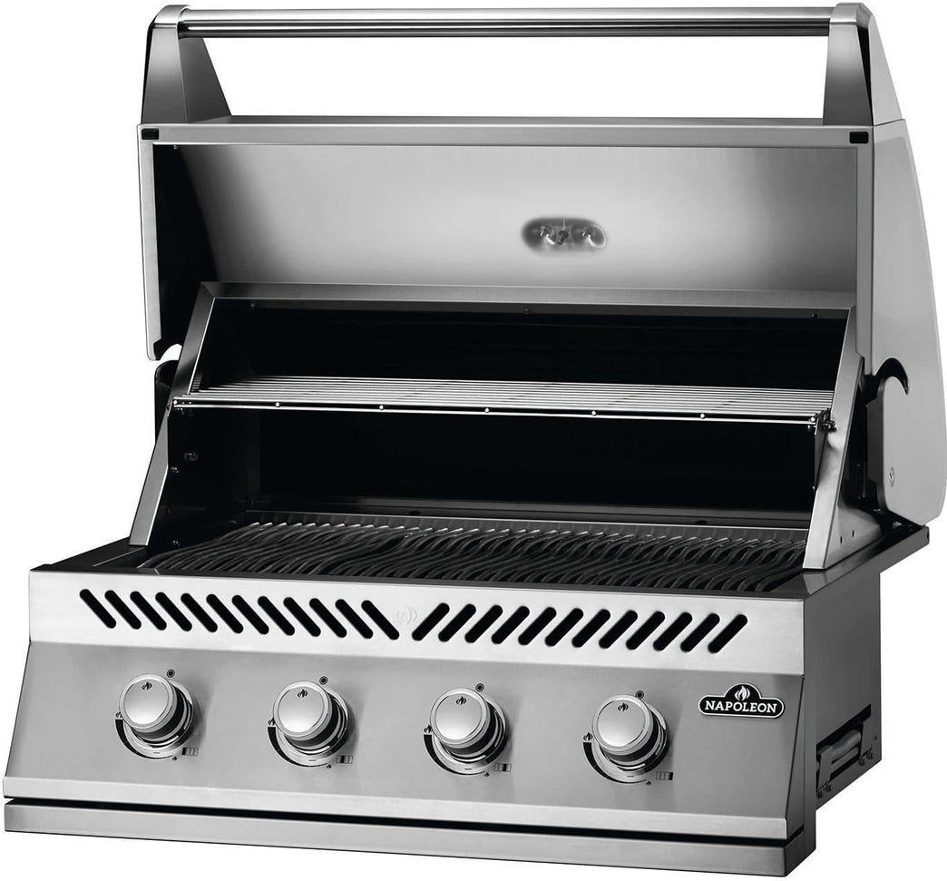 Napoleon - Built-in 500 Series 32" Natural Gas Stainless Steel Grill Head - BI32NSS
