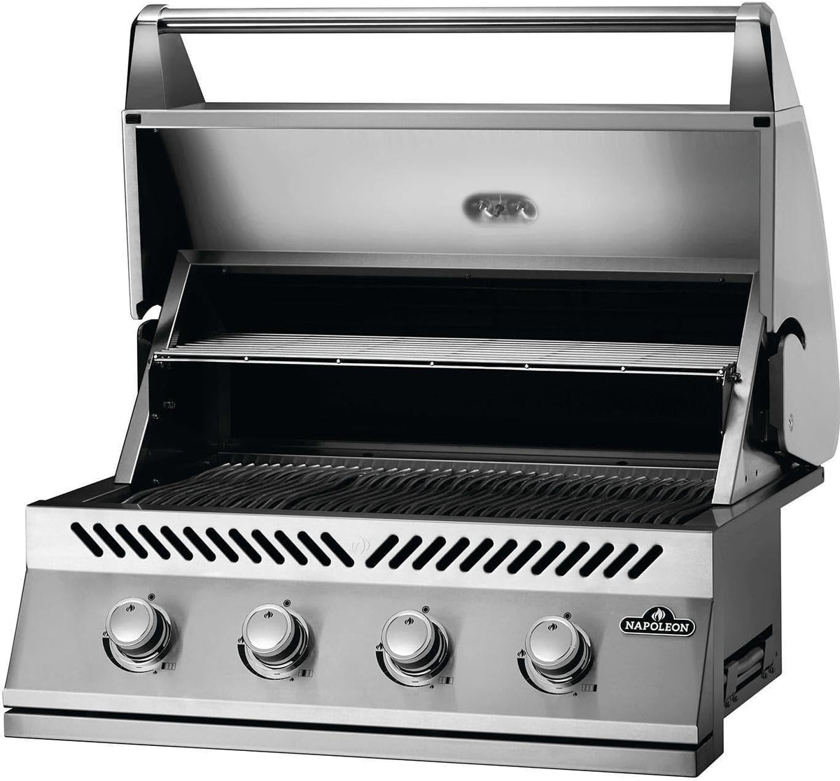 Napoleon - Built-in 500 Series 32" Propane Stainless Steel Grill Head - BI32PSS