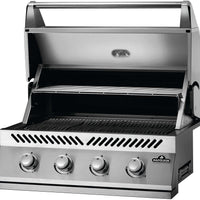 Napoleon - Built-in 500 Series 32" Natural Gas Stainless Steel Grill Head - BI32NSS