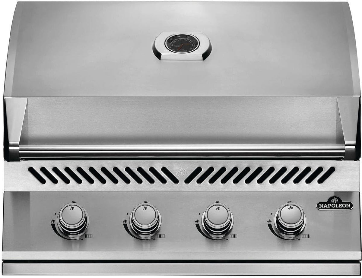 Napoleon - Built-in 500 Series 32" Propane Stainless Steel Grill Head - BI32PSS