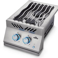 Napoleon - Built-in 700 Series 12" Natural Gas Stainless Steel Inline Dual Range Burner - BIB12RTNSS
