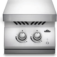 Napoleon - Built-in 700 Series 12" Natural Gas Stainless Steel Inline Dual Range Burner - BIB12RTNSS