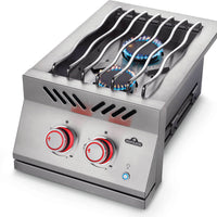 Napoleon - Built-in 700 Series 12" Natural Gas Stainless Steel Inline Dual Range Burner - BIB12RTNSS