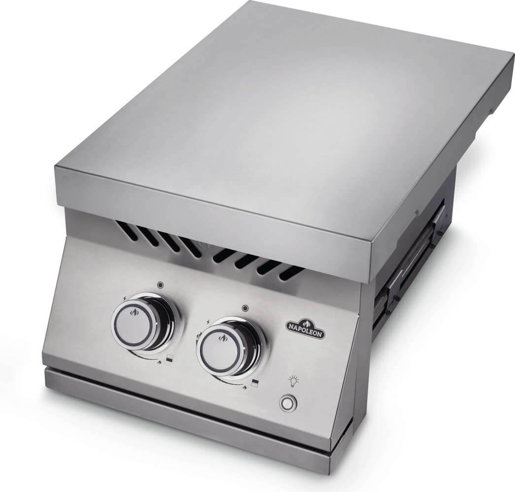 Napoleon - Built-in 700 Series 12" Propane Stainless Steel Inline Dual Range Burner - BIB12RTPSS