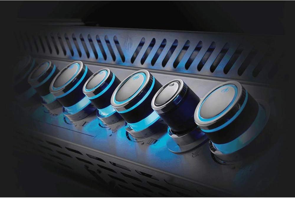 Napoleon - Built-in Prestige® PRO 825 Natural Gas Grill with Infrared Bottom & Rear Burner - BIPRO825RBINSS-3