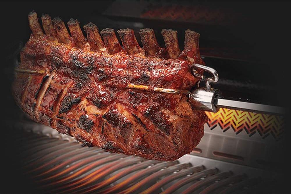Napoleon - Built-in Prestige® PRO 825 Natural Gas Grill with Infrared Bottom & Rear Burner - BIPRO825RBINSS-3