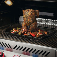 Napoleon - Ceramic Roasting Pan and Beer Can Chicken Roaster Set - 70150