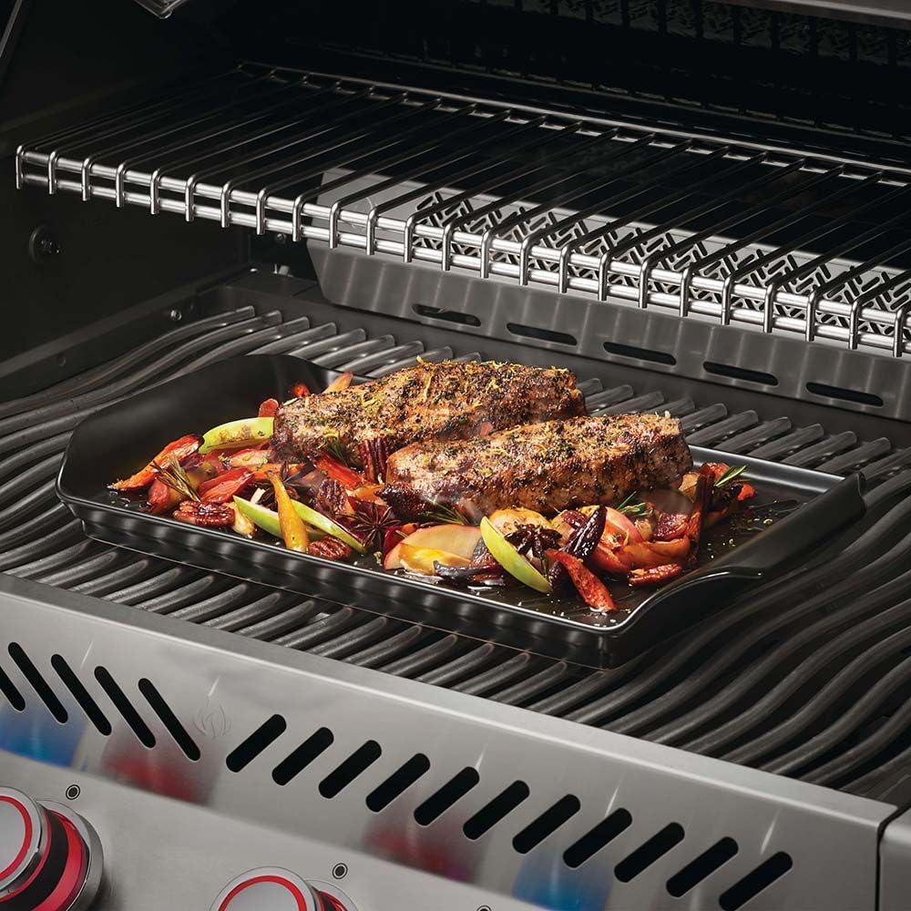 Napoleon - Ceramic Roasting Pan and Beer Can Chicken Roaster Set - 70150