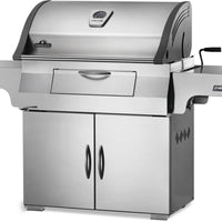 Napoleon - Charcoal Professional Grill, Stainless Steel - PRO605CSS