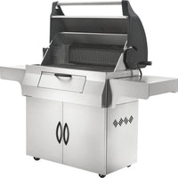 Napoleon - Charcoal Professional Grill, Stainless Steel - PRO605CSS