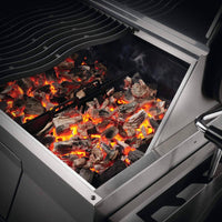 Napoleon - Charcoal Professional Grill, Stainless Steel - PRO605CSS