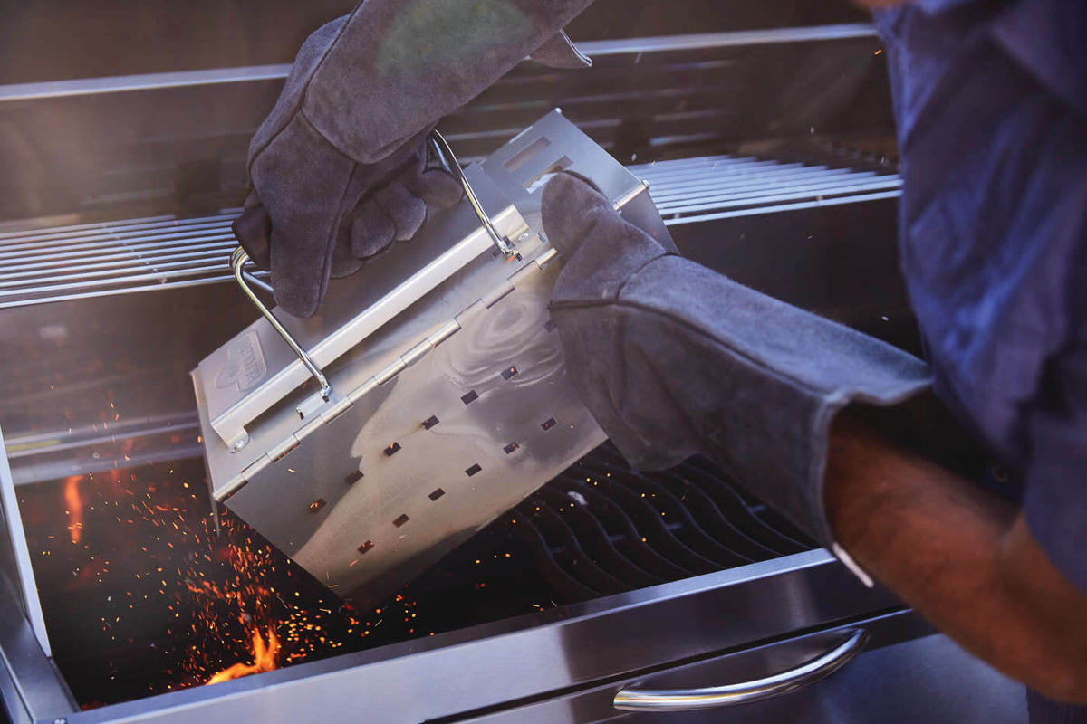 Napoleon - Charcoal Professional Grill, Stainless Steel - PRO605CSS