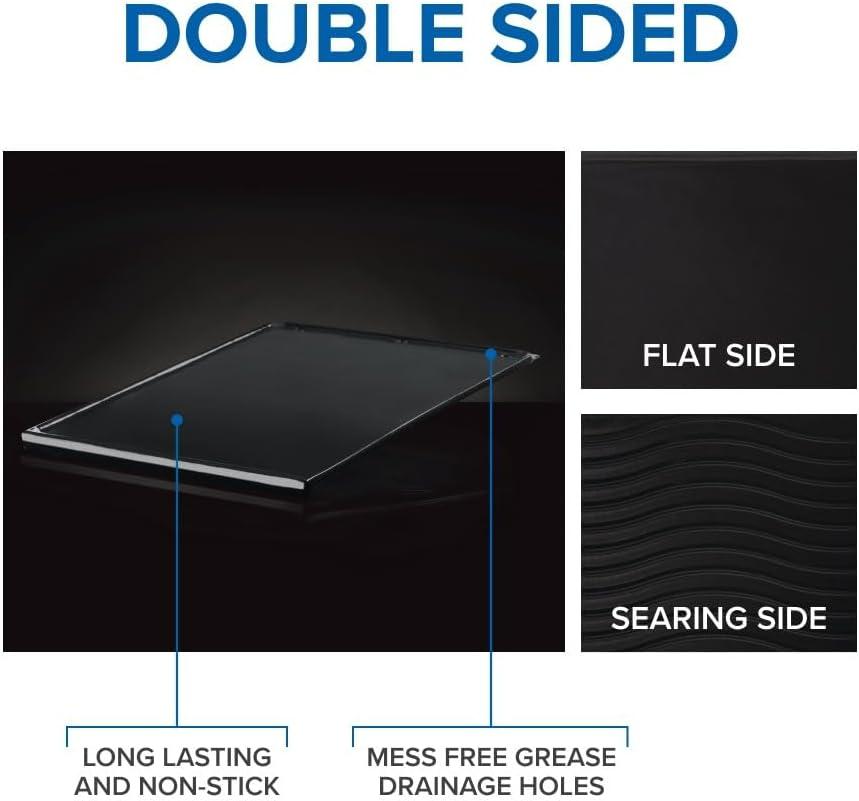 Napoleon - Enameled Cast Iron Reversible Griddle for PRO 500 & Prestige 500 Grill Models - 56041