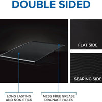 Napoleon - Enameled Cast Iron Reversible Griddle for PRO 500 & Prestige 500 Grill Models - 56041