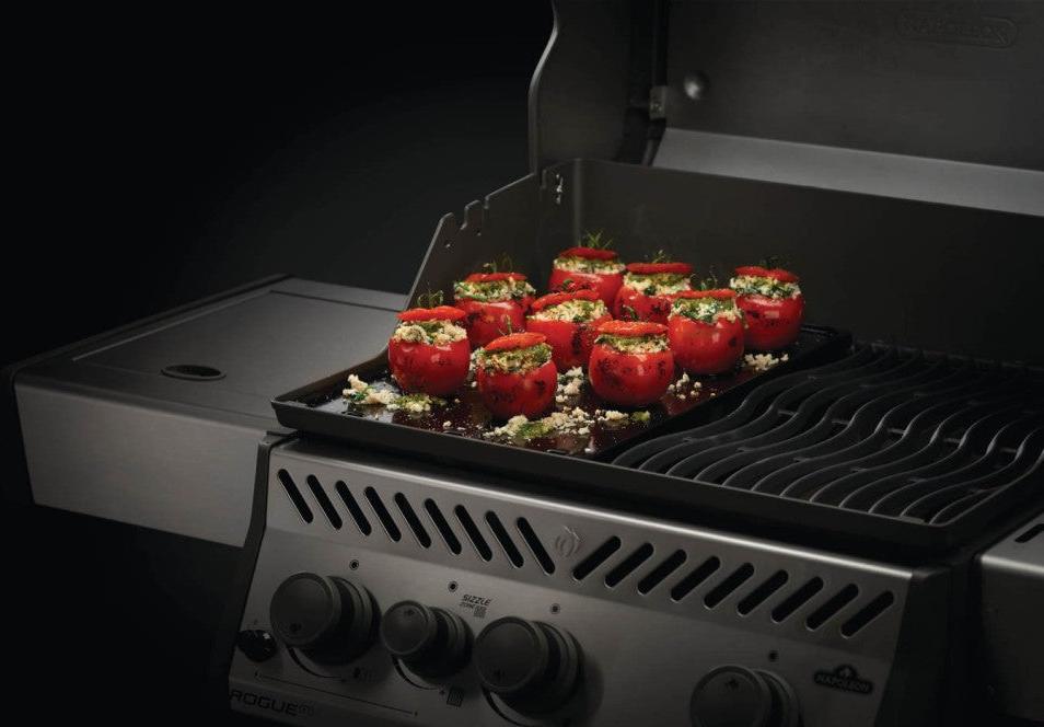 Napoleon - Enameled Cast Iron Reversible Griddle for Rogue® 425 Model Grills - 56426