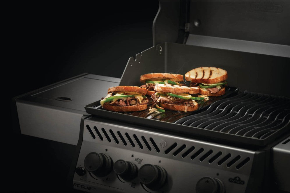 Napoleon - Enameled Cast Iron Reversible Griddle for Rogue® 425 Model Grills - 56426