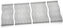 Napoleon - Four Stainless Steel Cooking Grids for Built-in 700 Series 44 - S83030